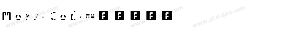 Morse Code字体转换